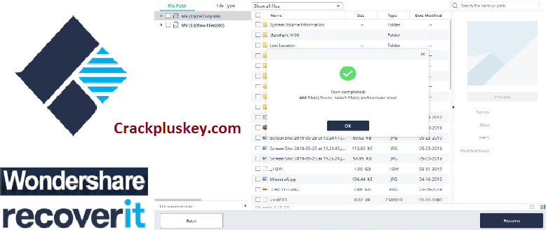 wondershare recoverit crack keygen